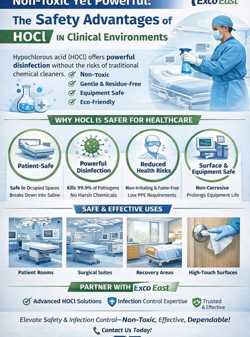 Non-Toxic Yet Powerful: The Safety Advantages of HOCl in Clinical Environments