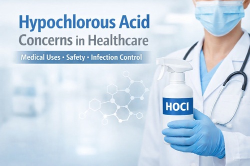Hypochlorous Acid Concerns: Medical and Health Care Questions About Uses, Safety, and Effectiveness