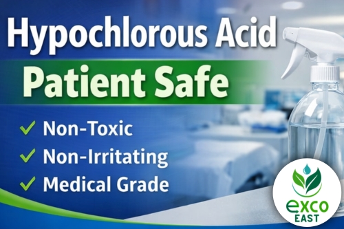 Hypochlorous Acid Patient Safe: Addressing Medical and Health Care Concerns