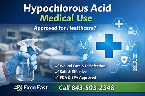 Hypochlorous Acid Medical Use: Is It Approved for Medical and Healthcare Applications?