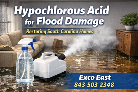 Using Hypochlorous Acid for Flood Damage in Homes