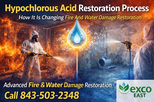 Hypochlorous Acid Restoration Process: How It Is Changing Fire And Water Damage Restoration