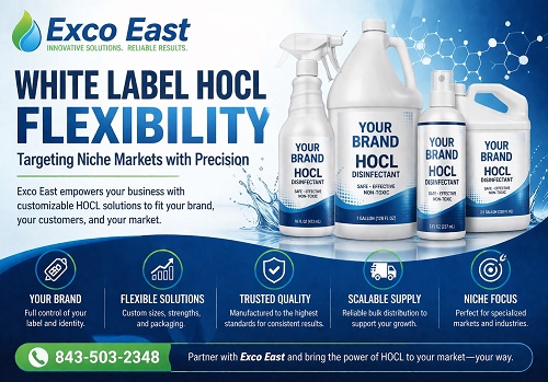 White Label HOCL Flexibility: Targeting Niche Markets with Precision